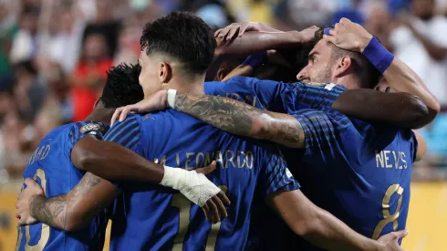 Jogadores do Al Hilal após Manchester City x Al Hilal pelo Mundial de Clubes. (Photo by Francois Nel/Getty Images)