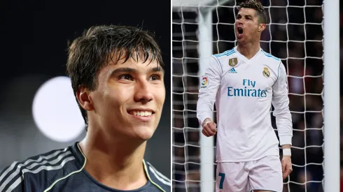 Gonzalo García e Cristiano Ronaldo. Fotos: Francois Nel e Gonzalo Arroyo Moreno