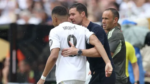 Mbappé e Xabi Alonso juntos