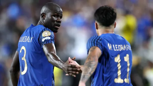 Koulibaly e Marcos Leonardo. (Photo by Francois Nel/Getty Images)