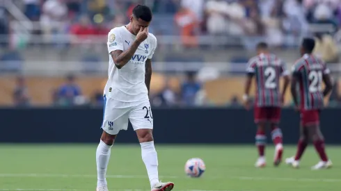 João Cancelo falha no primeiro gol do Fluminense. Foto: Megan Briggs