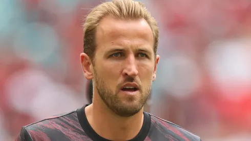 Sozinho, Harry Kane, do Bayern, tem mais gols na carreira que todo o time titular do PSG (Photo by Michael Reaves/Getty Images)
