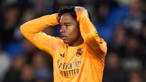 Endrick 'sofre' com memes no Real Madrid após gol de Gonzalo García contra o Borussia Dortmund. (Photo by Juan Manuel Serrano Arce/Getty Images)