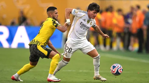 Yan Couto em duelo contra o Real Madrid