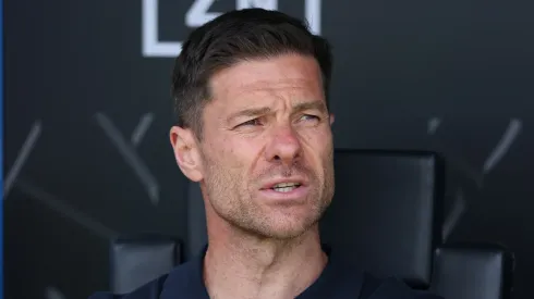 Xabi Alonso em jogo do Real Madrid