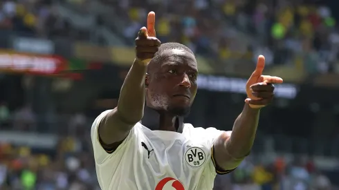 Guirassy pode trocar o Borussia pelo Milan após se destacar no Mundial de Clubes. (Michael Reaves/Getty Images)