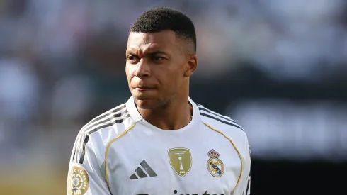 Mbappé, do Real Madrid, foi o adversário mais difícil de Enzo Fernández. (Francois Nel/Getty Images)
