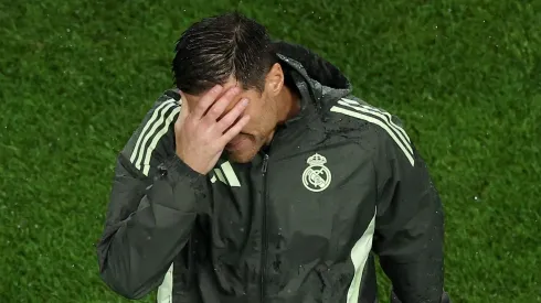 Xabi Alonso, treinador do Real MADRID. (Photo by Luke Hales/Getty Images)