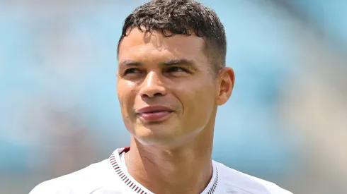 Referência no Fluminense, Thiago Silva está marcado na história do Chelsea (Photo by Michael Reaves/Getty Images)
