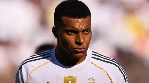 MBAPPÉ, JOGADOR DO REAL MADRID (Photo by David Ramos/Getty Images)