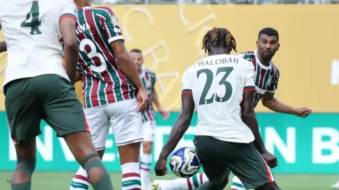 A partida teve lances emocionantes, decisões polêmicas e atuações individuais decisivas, como a defesa salvadora de Cucurella e a persistência de Hércules. (Photo by Alex Grimm/Getty Images)