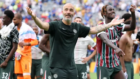 Chelsea comemora vitória sobre o Fluminense