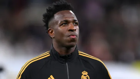 Vini Jr, atacante do Real Madrid (Photo by David Ramos/Getty Images)