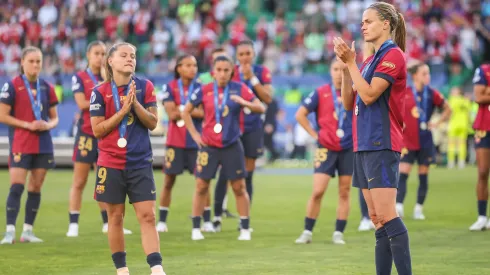 Vice-campeonato do Barcelona na Women's Champions League rende bolada a times da Liga F (Photo by Maja Hitij/Getty Images)
