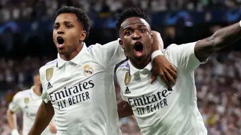 Vini Jr e Rodrygo (Photo by Julian Finney/Getty Images)