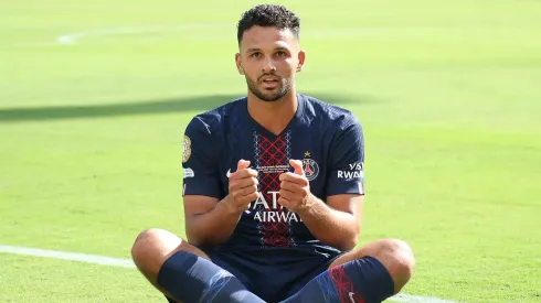 Gonçalo Ramos relembra derrota para o Botafogo após vitória do PSG sobre o Real Madrid (Photo by Alex Grimm/Getty Images)