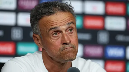 Luis Enrique, técnico do PSG.