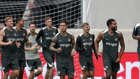 Chelsea chega para encarar o PSG na final do Mundial de Clubes. Foto: Buda Mendes/Getty Images