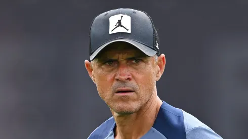 Chelsea x PSG: Luis Enrique pode optar por Barcola na vaga de Doué. (David Ramos/Getty Images)