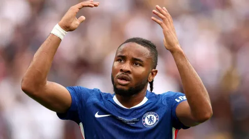 Nkunku, jogador do Chelsea alvo do Liverpool (Photo by Luke Hales/Getty Images)