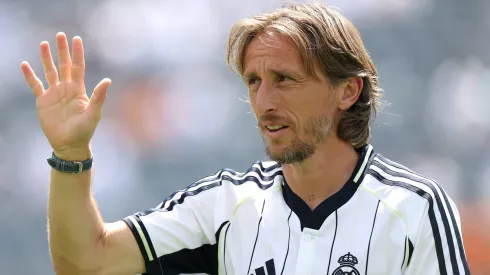 Luka Modric, pelo Real Madrid. (Photo by Francois Nel/Getty Images)