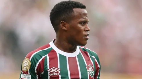 Jhon Arias recebe proposta com salário de R$ 4,6 milhões para trocar o Fluminense pelo Al-Nassr (Photo by Francois Nel/Getty Images)