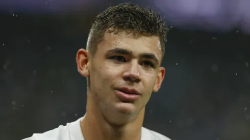 Gabriel Moscardo, meio-campista do PSG (Photo by Ricardo Moreira/Getty Images)