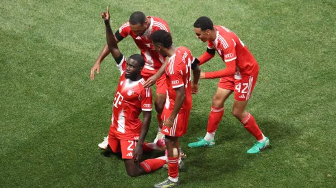 Bayern de Munique comemora gol no Mundial de Clubes