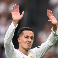 Apenas Mbappé e Lunin estiveram na despedida de Lucas Vázquez do Real Madrid