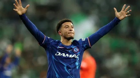 Jadon Sancho em ação pelo Chelsea
