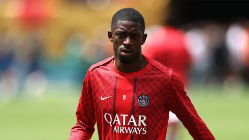 Dembélé, do PSG, supera Yamal para ser candidato de Pogba à Bola de Ouro. (Buda Mendes/Getty Images)