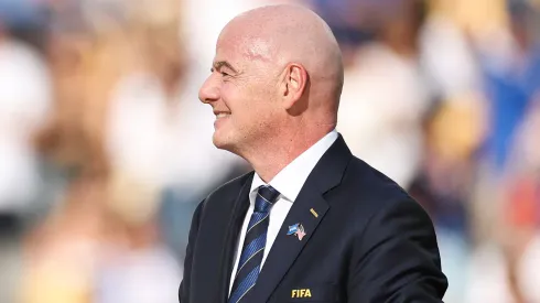 Gianni Infantino após a final do Mundial de Clubes