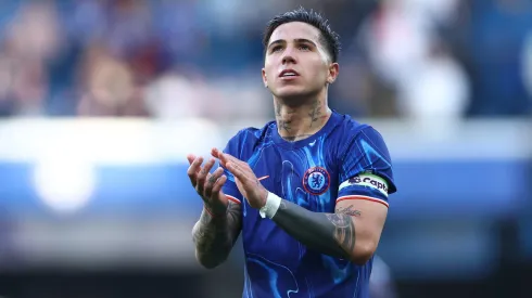 Enzo Fernández em jogo do Chelsea. Foto: Dan Istitene