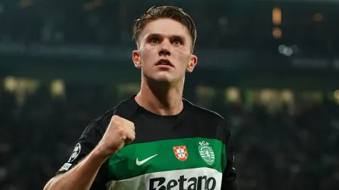 Gyokeres, jogador alvo do Arsenal (Photo by Gualter Fatia/Getty Images)