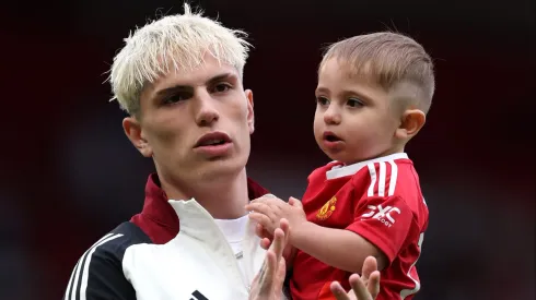 Garnacho se cansa de Ruben Amorim e impõe uma única condição para assinar com rival do Manchester United. (Photo by Alex Livesey/Getty Images)