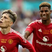 Garnacho, do United, celebra saída de Rashford para o Barcelona e busca seguir os mesmos passos