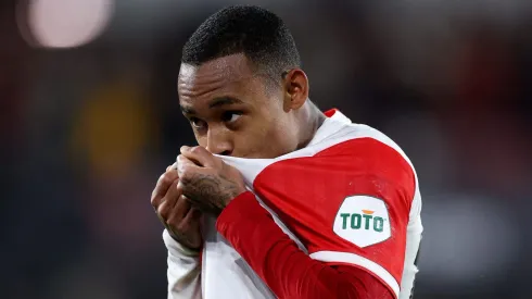 Encaminhado com o Olympique de Marseille, Igor  Paixão recebe proposta de última hora da Premier League. (Photo by Dean Mouhtaropoulos/Getty Images)