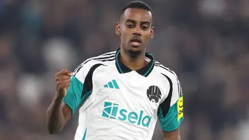 Alexander Isak em jogo do Newcastle