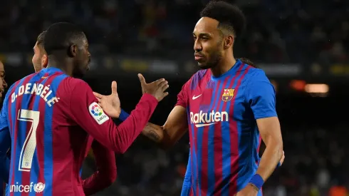 Aubameyang, ex-atacante do Barcelona. Foto: David Ramos