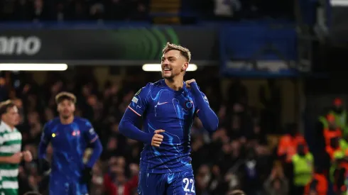 Dewsbury-Hall comemorando um gol pelo Chelsea. Foto: Richard Heathcote