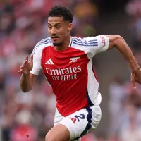 Arsenal ignora investida do Real Madrid por Saliba e confia em renovação