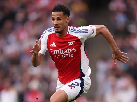 Arsenal ignora investida do Real Madrid por Saliba e confia em renovação