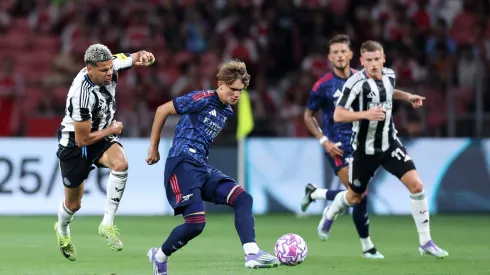 Max Dowman em ação pelo Arsenal