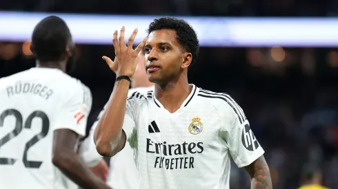 Rodrygo só cogita sair do Real Madrid por um clube maior que o Tottenham. (Photo by Angel Martinez/Getty Images)