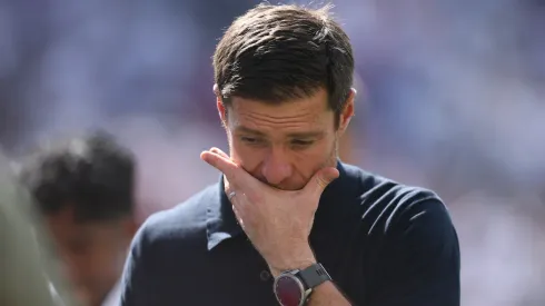 Xabi Alonso em jogo do Real Madrid