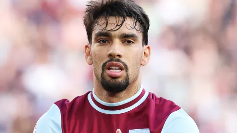 Lucas Paquetá recusa interesse do futebol saudita e decide voltar ao Flamengo. Foto: Richard Pelham/Getty Images