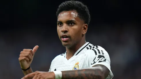 Rodrygo, jogador do Real Madrid. (Photo by Angel Martinez/Getty Images)