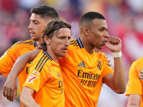 Modric aprova Mbappé com a camisa 10 do Real Madrid