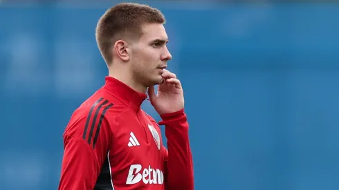 Franco Mastantuono antecipou sua chegada ao Real Madrid. Foto: Buda Mendes