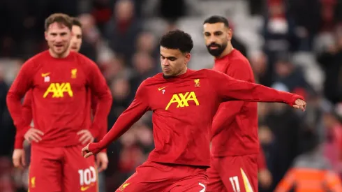 Luis Díaz comenta acerto com Bayern após deixar o Liverpool. (Photo by Carl Recine/Getty Images)